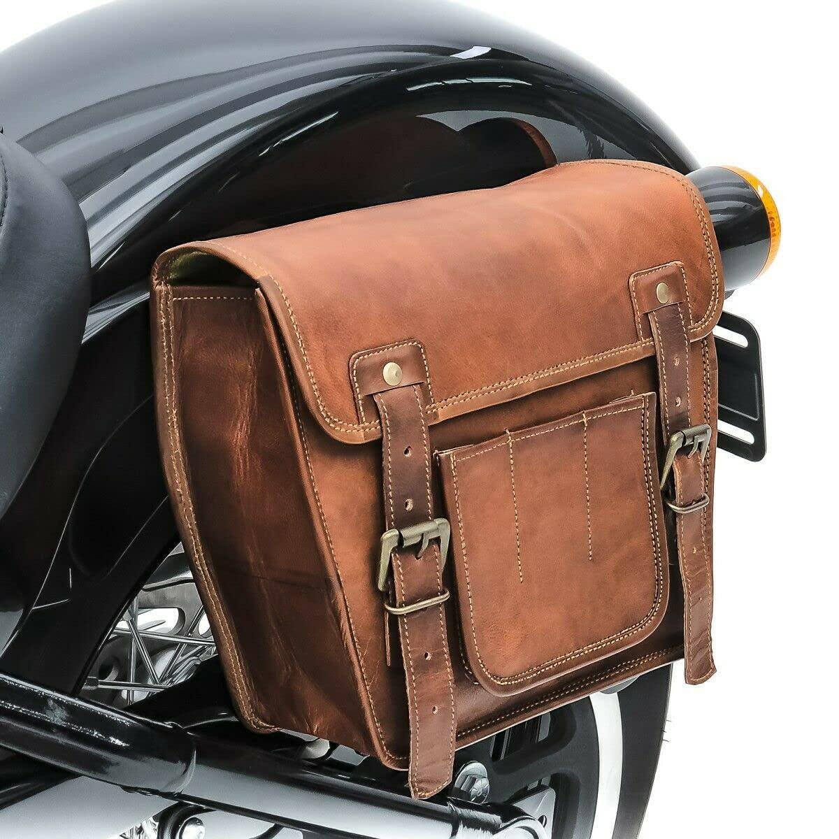 Ranger Brown Motorcycle Saddle Bag