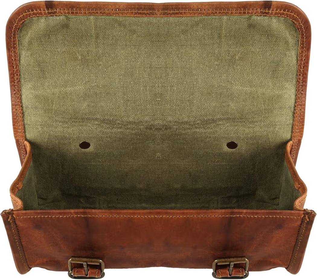 Strider Brown Motorbike Side Pouch