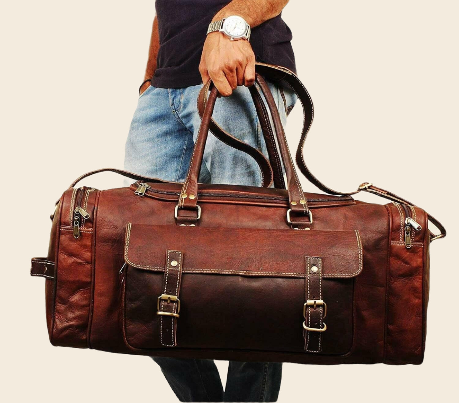 Traveler Weekender Duffle Bag + FREE Toiletry Bag