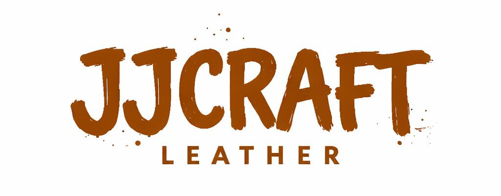 JJCraft Leather logo on a white background
